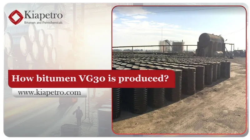 How bitumen VG30 is produced?