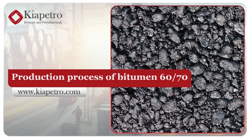 Production process of bitumen 60/70