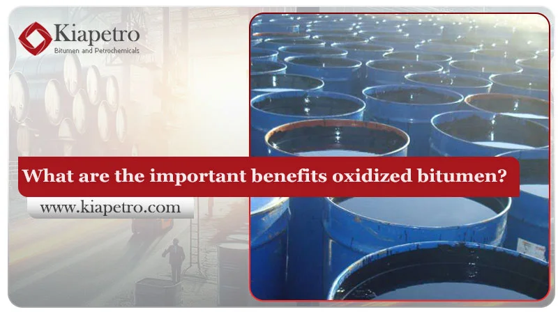 What are the important benefits oxidized bitumen?