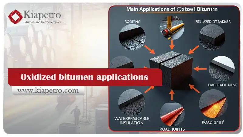 Oxidized bitumen applications