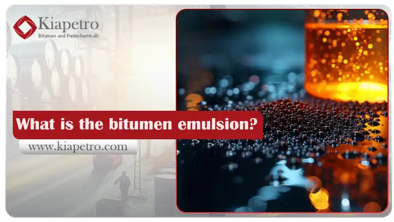 What is the bitumen emulsion?