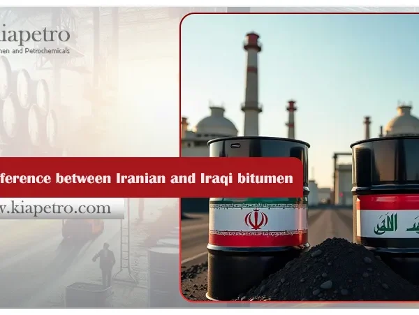 The difference between Iranian and Iraqi bitumen