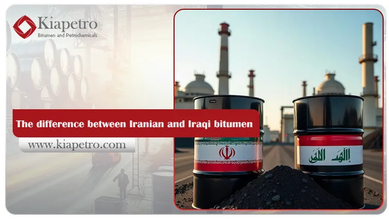 The difference between Iranian and Iraqi bitumen