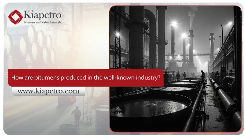 How are bitumens produced in the well-known industry?