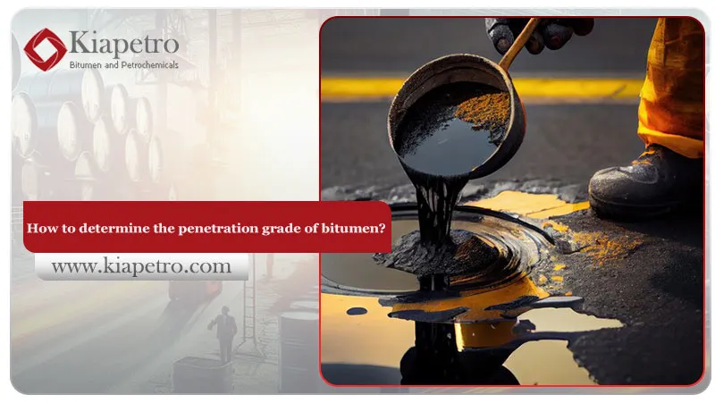 How to determine the penetration grade of bitumen?