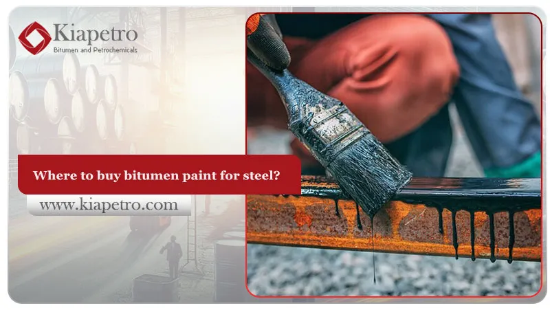 Where to buy bitumen paint for steel?
