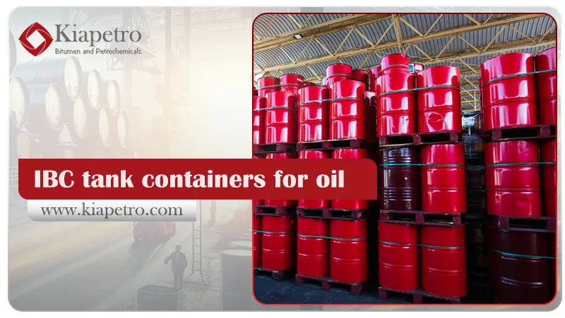 IBC tank containers for oil